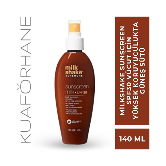 MİLK-SHAKE SUNSCREEN SPF30 VÜCUT İÇİN YÜKSEK KORUYUCULUKTA GÜNEŞ SÜTÜ 140 ML