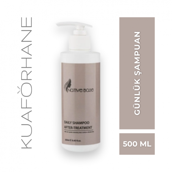 NATIVE BASE GÜNLÜK ŞAMPUAN 500 ML