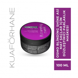 OSMO BLİNDİNG SHİNE ASİ MAT SAÇLAR İÇİN DÜZLEŞTİRİCİ PARLAKLIK MASKESİ 100 ML
