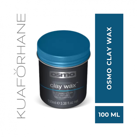 OSMO CLAY WAX DOĞAL GÖRÜNÜM VE MAT SONUÇ SAĞLAYAN KİL BAZLI SERT WAX 100 ML