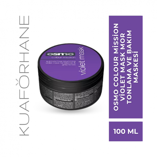 OSMO COLOUR MİSSİON VİOLET MASK MOR TONLAMA VE BAKIM MASKESİ 100 ML