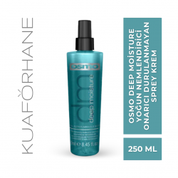 OSMO DEEP MOİSTURE KURU VE YIPRANMIŞ SAÇLAR İÇİN YOĞUN NEMLENDİRİCİ ONARICI DURULANMAYAN SPREY KREM 250 ML