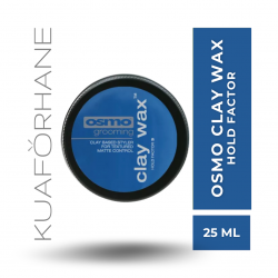 OSMO CLAY WAX DOĞAL GÖRÜNÜM VE MAT SONUÇ SAĞLAYAN KİL BAZLI SERT WAX 25 ML