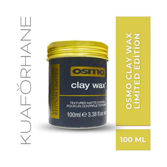 OSMO CLAY WAX LİMİTED EDİTİON DOĞAL GÖRÜNÜM VE MAT SONUÇ SAĞLAYAN KİL BAZLI SERT WAX 100 ML