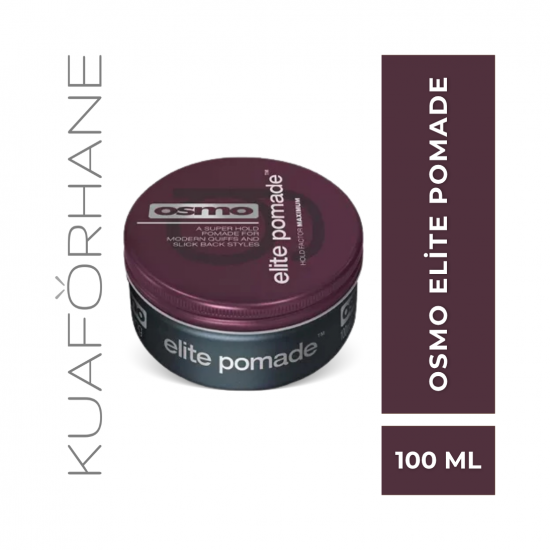 OSMO ELİTE POMADE GÜÇLÜ TUTUCU PARLAK SAÇ ŞEKİLLENDİRİCİ KREM WAX 100 ML