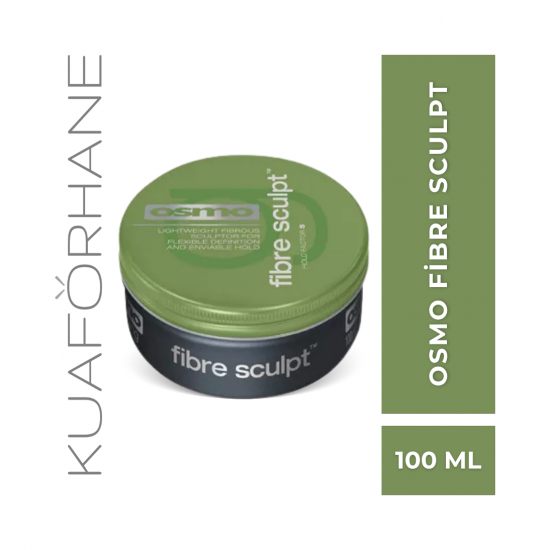 OSMO FİBRE SCULPT GÜÇLÜ TUTUCU ESNEK PARLAK WAX 100 ML