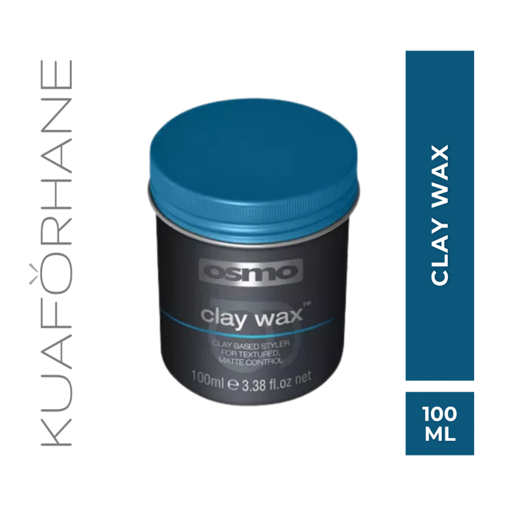 OSMO CLAY WAX DOĞAL GÖRÜNÜM VE MAT SONUÇ SAĞLAYAN KİL BAZLI SERT WAX 100 ML