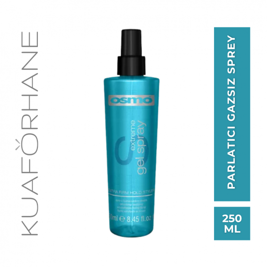 OSMO EXTREME GEL SPRAY EKSTRA SERT PARLATICI GAZSIZ SPREY 250 ML