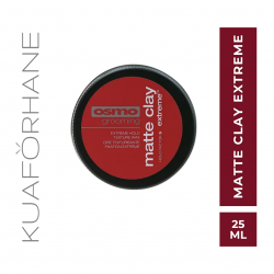OSMO MATTE CLAY EXTREME İLERİ DÜZEYDE SERT VE MAT KİL BAZLI WAX 25 ML