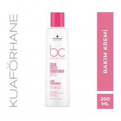 SCHWARZKOPF BC BONACURE COLOR FREEZE RENK KORUMA BOYALI  SAÇLAR İÇİN BAKIM KREMİ 200 ML