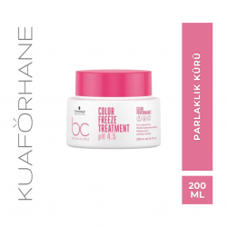 SCHWARZKOPF BC BONACURE COLOR FREEZE RENK KORUMA BOYALI VE YIPRANMIŞ SAÇLAR İÇİN ONARICI PARLAKLIK KÜRÜ 200 ML