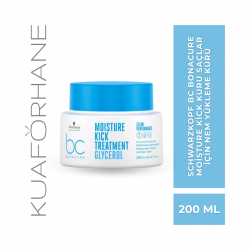 SCHWARZKOPF BC BONACURE MOISTURE KICK KURU SAÇLAR İÇİN NEM YÜKLEME KÜRÜ 200 ML