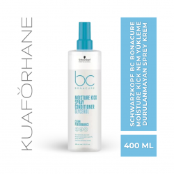SCHWARZKOPF BC BONACURE MOISTURE KICK KURU SAÇLAR İÇİN NEM YÜKLEME DURULANMAYAN SPREY KREM 400 ML