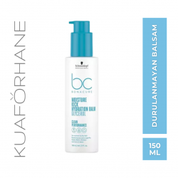 SCHWARZKOPF BC BONACURE MOISTURE KICK NEM YÜKLEME KURU SAÇLAR İÇİN NEMLENDİRİCİ DURULANMAYAN BALSAM 150 ML
