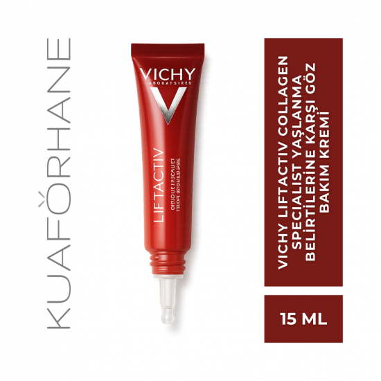 VICHY LIFTACTIV COLLAGEN SPECIALIST YAŞLANMA BELİRTİLERİNE KARŞI GÖZ BAKIM KREMİ 15 ML
