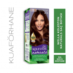 WELLA KOLESTON NATURALS SAÇ BOYASI 3.4 KOYU KESTANE