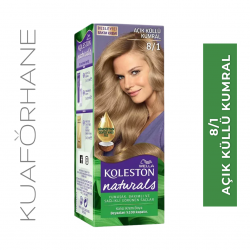 WELLA KOLESTON NATURALS SAÇ BOYASI 8.1 AÇIK KÜLLÜ KUMRAL